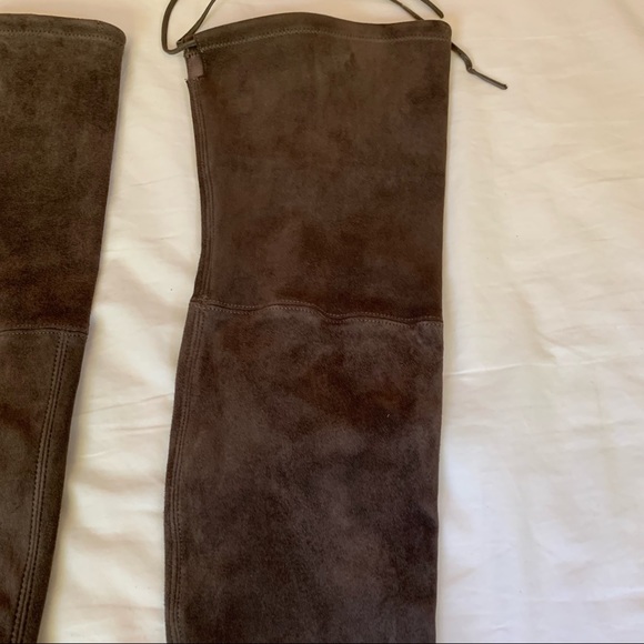 Stuart Weitzman almost brand new High Street Over the knee boots in Fungi - Picture 13 of 15